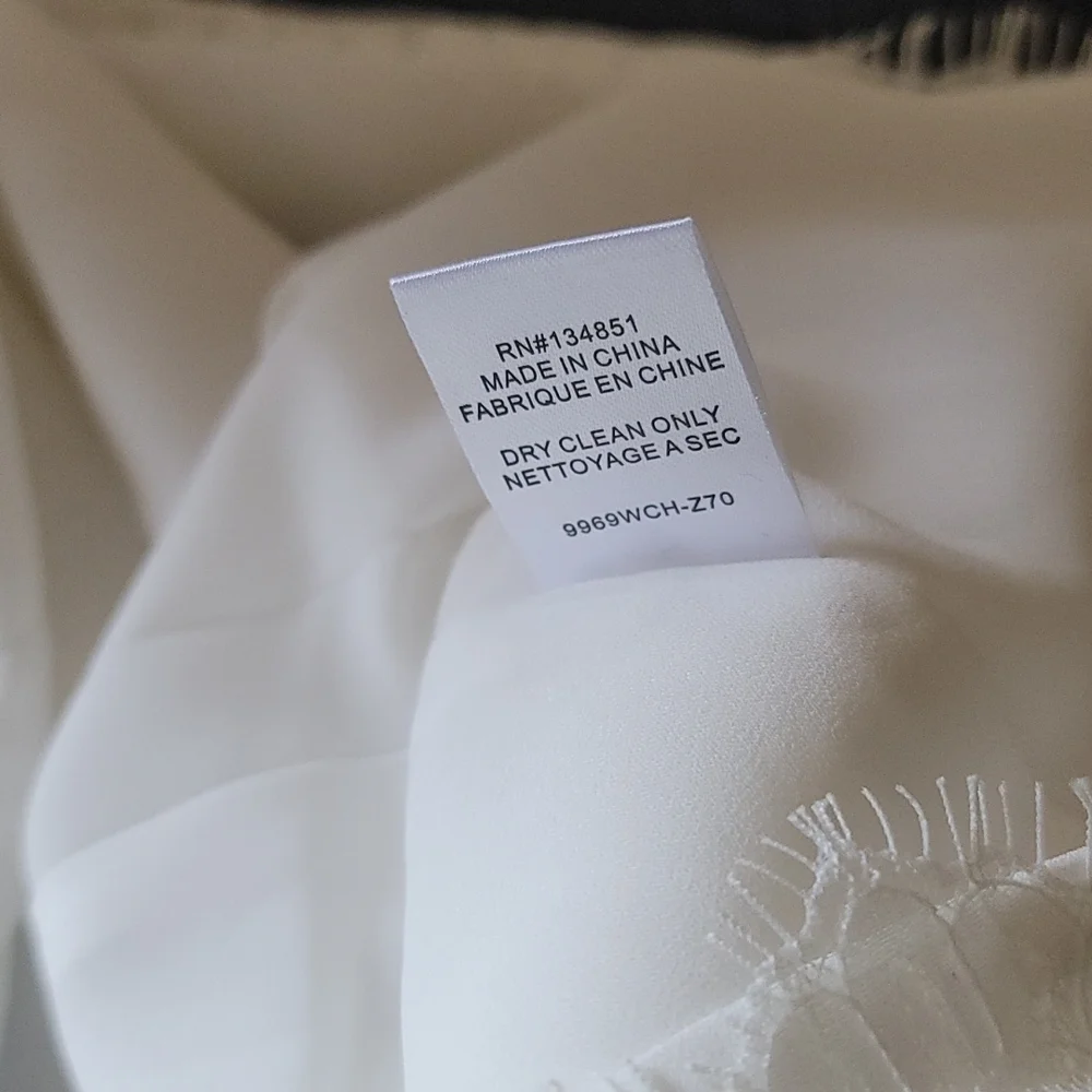 WAYF Cream/White Dress NWT - Picture 7 of 10